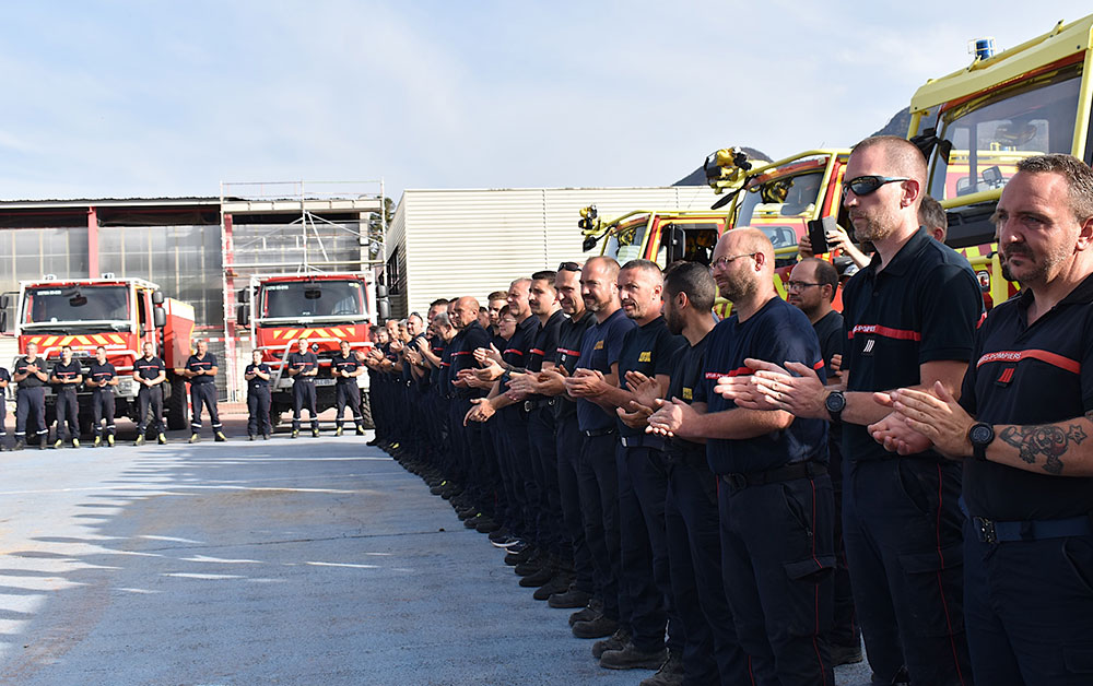 Départ pompiers