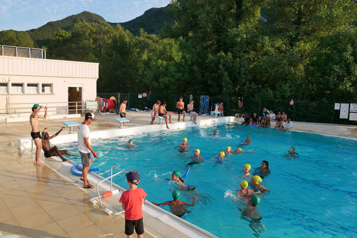 Piscine en fête